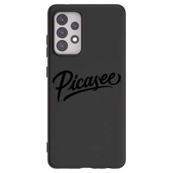 Picasee husă neagră din silicon pentru Samsung Galaxy A52s 5G A528B - Picasee - old logo - black