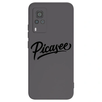 Husă pentru Vivo X60 Pro 5G - Picasee - old logo - black