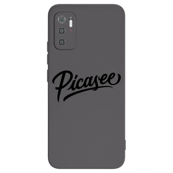 Picasee husă neagră din silicon pentru Xiaomi Poco M3 Pro 5G - Picasee - old logo - black