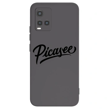 Picasee husă neagră din silicon pentru Vivo Y33s - Picasee - old logo - black