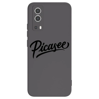 Picasee husă neagră din silicon pentru Vivo Y72 5G - Picasee - old logo - black