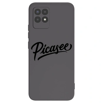 Picasee husă neagră din silicon pentru Realme 8i - Picasee - old logo - black