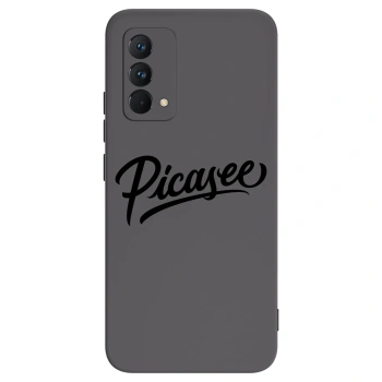 Picasee husă neagră din silicon pentru Realme GT Master Edition 5G - Picasee - old logo - black