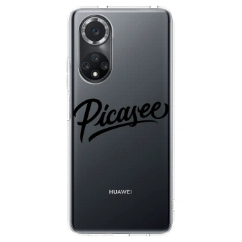 Picasee husă transparentă din silicon pentru Huawei Nova 9 SE - Picasee - old logo - black