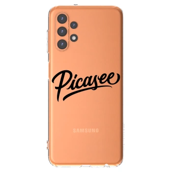 Picasee husă transparentă din silicon pentru Samsung Galaxy A13 4G A135 - Picasee - old logo - black
