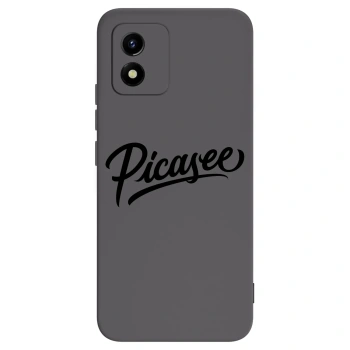Picasee husă neagră din silicon pentru Vivo Y01 - Picasee - old logo - black