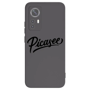 Picasee husă neagră din silicon pentru Xiaomi 12X - Picasee - old logo - black