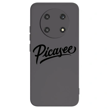 Picasee husă neagră din silicon pentru Honor Magic4 Lite 5G - Picasee - old logo - black