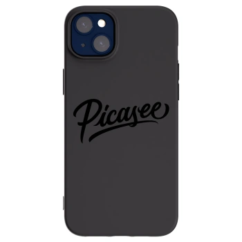 Picasee husă neagră din silicon pentru Apple iPhone 14 Plus - Picasee - old logo - black