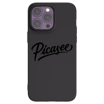 Picasee husă neagră din silicon pentru Apple iPhone 14 Pro Max - Picasee - old logo - black