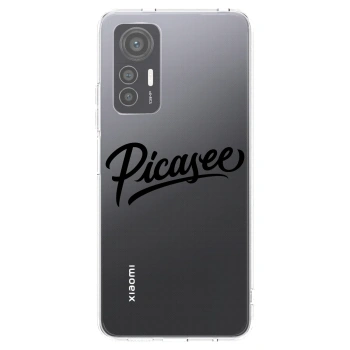 Picasee husă transparentă din silicon pentru Xiaomi 12 Lite - Picasee - old logo - black