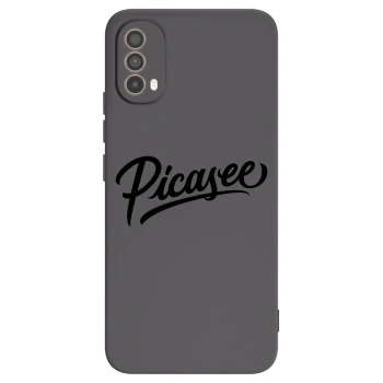Husă pentru Motorola Moto E40 - Picasee - old logo - black