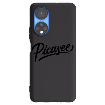 Picasee husă neagră din silicon pentru Honor X7 - Picasee - old logo - black