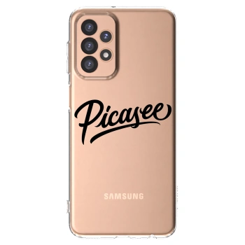 Picasee husă transparentă din silicon pentru Samsung Galaxy A23 A236B 5G - Picasee - old logo - black