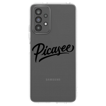 Picasee husă transparentă din silicon pentru Samsung Galaxy A73 5G - Picasee - old logo - black