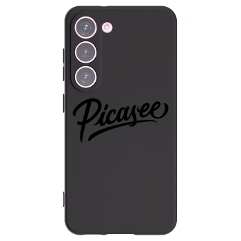 Picasee husă neagră din silicon pentru Samsung Galaxy S23 5G - Picasee - old logo - black