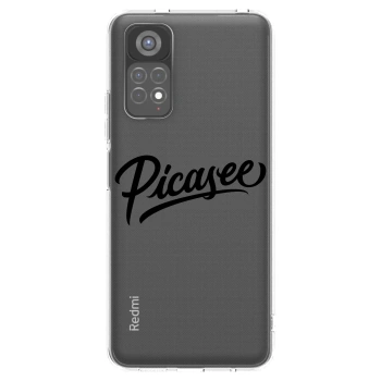Picasee husă transparentă din silicon pentru Xiaomi Redmi Note 11S 5G - Picasee - old logo - black