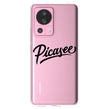 Picasee husă transparentă din silicon pentru Xiaomi 13 Lite - Picasee - old logo - black