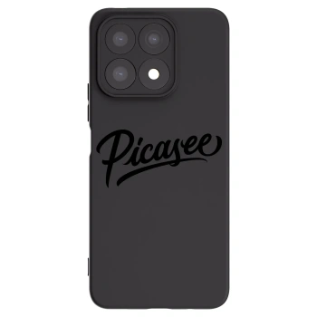 Picasee husă neagră din silicon pentru Honor X8a - Picasee - old logo - black