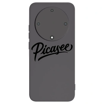 Picasee husă neagră din silicon pentru Honor Magic5 Lite 5G - Picasee - old logo - black