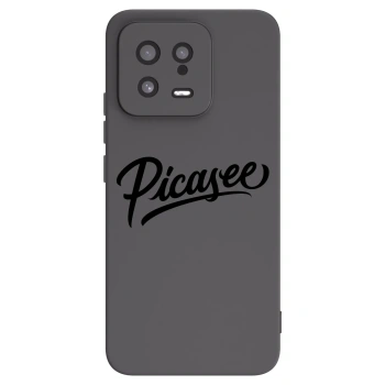 Picasee husă neagră din silicon pentru Xiaomi 13 - Picasee - old logo - black