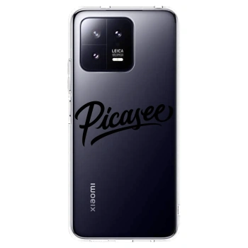 Picasee husă transparentă din silicon pentru Xiaomi 13 Pro - Picasee - old logo - black