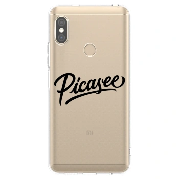 Husă pentru Xiaomi Redmi Note 5 Global - Picasee - old logo - black