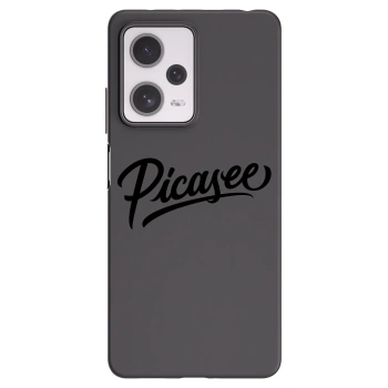 Picasee husă neagră din silicon pentru Xiaomi Redmi Note 12 Pro+ 5G - Picasee - old logo - black