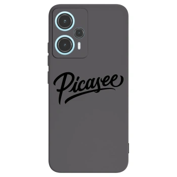 Picasee husă neagră din silicon pentru Xiaomi Poco F5 - Picasee - old logo - black