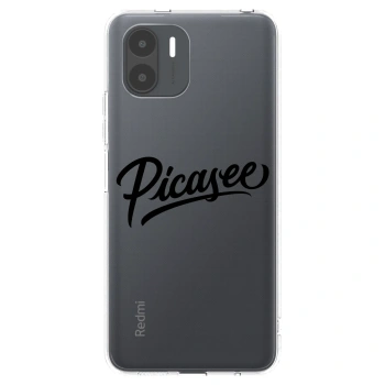 Picasee husă transparentă din silicon pentru Xiaomi Redmi A2 - Picasee - old logo - black
