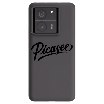 Picasee husă neagră din silicon pentru Xiaomi 13T Pro - Picasee - old logo - black