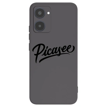 Picasee husă neagră din silicon pentru Realme 10 4G - Picasee - old logo - black