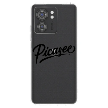 Picasee husă transparentă din silicon pentru Motorola Edge 40 - Picasee - old logo - black