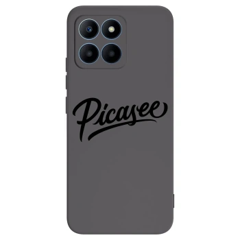 Picasee husă neagră din silicon pentru Honor 70 Lite - Picasee - old logo - black