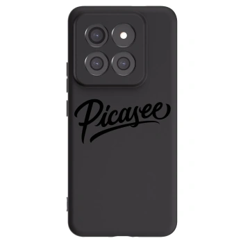 Picasee husă neagră din silicon pentru Xiaomi 14 Pro - Picasee - old logo - black