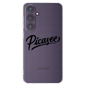 Picasee husă transparentă din silicon pentru Samsung Galaxy S24+ S926B 5G - Picasee - old logo - black