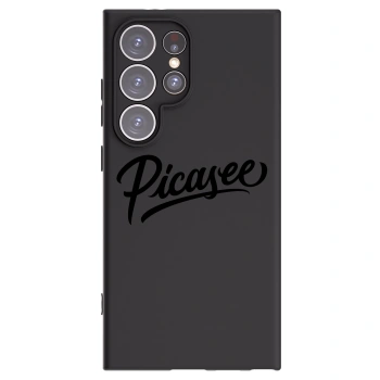 Picasee husă neagră din silicon pentru Samsung Galaxy S24 Ultra S928B 5G - Picasee - old logo - black