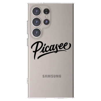 Picasee husă transparentă din silicon pentru Samsung Galaxy S24 Ultra S928B 5G - Picasee - old logo - black