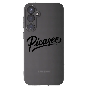 Picasee husă transparentă din silicon pentru Samsung Galaxy S23 FE S711B - Picasee - old logo - black