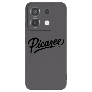 Picasee husă neagră din silicon pentru Xiaomi Poco X6 - Picasee - old logo - black