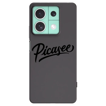Picasee husă neagră din silicon pentru Xiaomi Redmi Note 13 5G - Picasee - old logo - black
