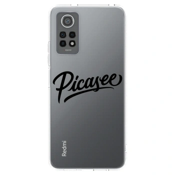 Picasee husă transparentă din silicon pentru Xiaomi Redmi Note 12 Pro 4G - Picasee - old logo - black