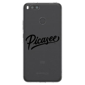 Husă pentru Xiaomi Mi A1 Global - Picasee - old logo - black
