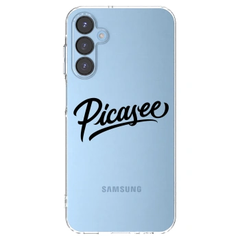 Picasee husă transparentă din silicon pentru Samsung Galaxy A15 A156B 5G - Picasee - old logo - black