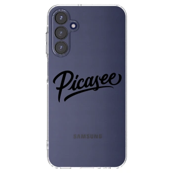 Picasee husă transparentă din silicon pentru Samsung Galaxy A15 A155F 4G - Picasee - old logo - black