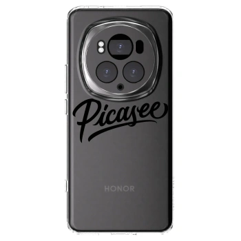 Picasee husă transparentă din silicon pentru Honor Magic6 Pro - Picasee - old logo - black