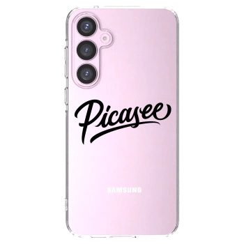 Picasee husă transparentă din silicon pentru Samsung Galaxy A55 5G A556B - Picasee - old logo - black