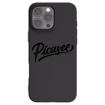 Picasee husă neagră din silicon pentru Apple iPhone 16 Pro Max - Picasee - old logo - black