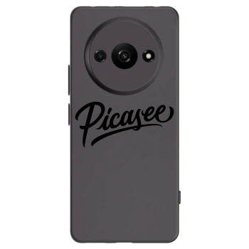 Picasee husă neagră din silicon pentru Xiaomi Redmi A3 - Picasee - old logo - black