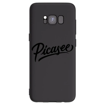 Picasee husă neagră din silicon pentru Samsung Galaxy S8 G950F - Picasee - old logo - black